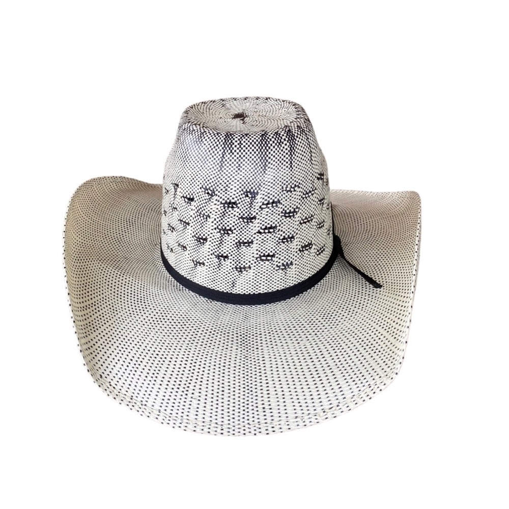 Resistol Everett Men’s Straw Cowboy Hat Size Small 54 -6 3/4